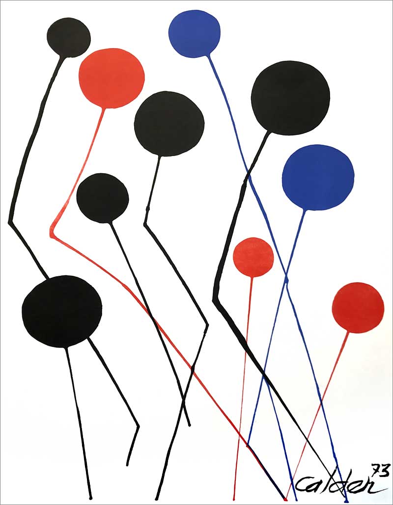 Calder lithograph