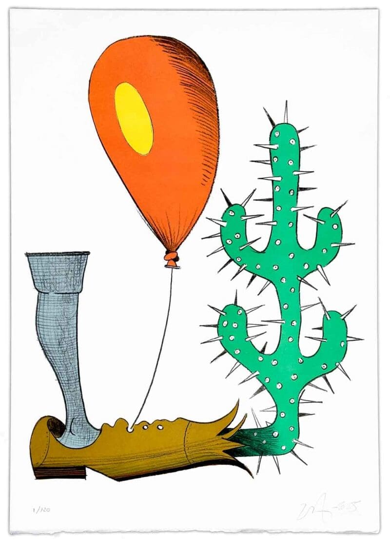 Litografi af Lars Nørgård