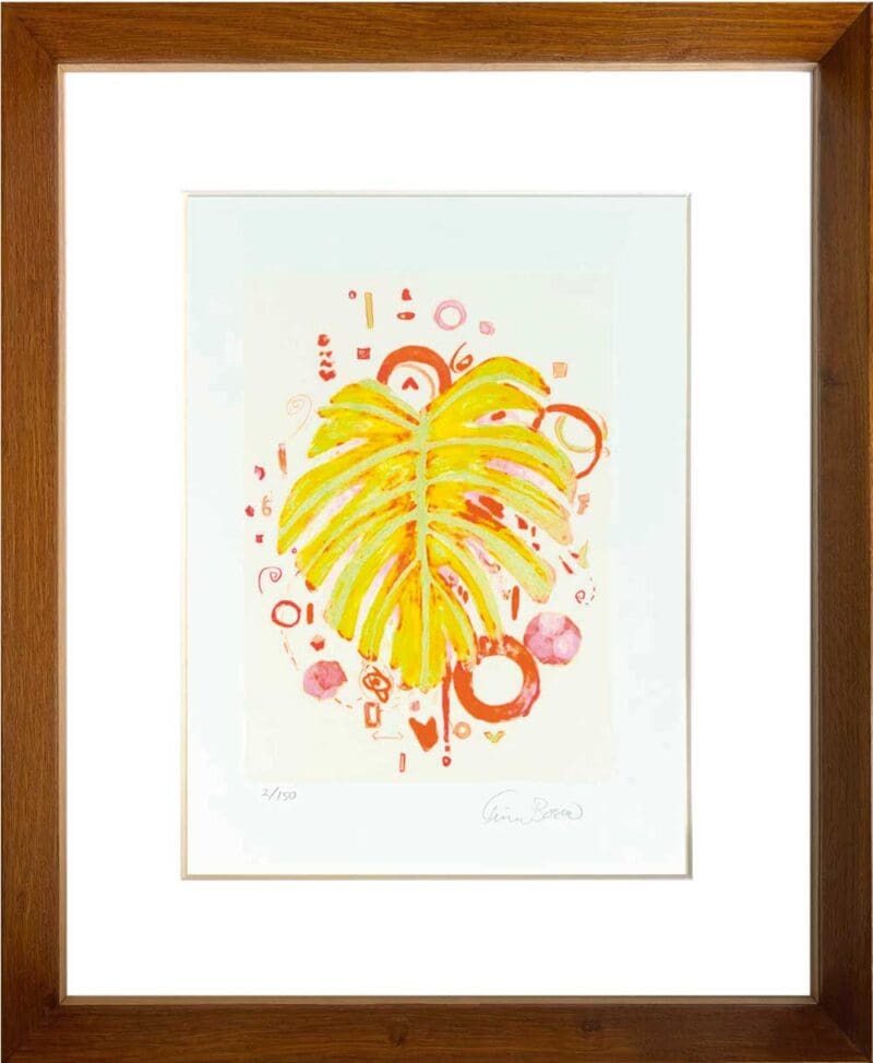 Litografi af Trine Boesen i serien Éditions Petit